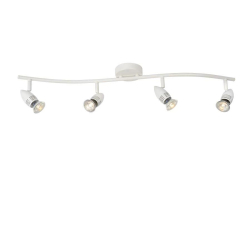 Lucide CARO-LED - stropní svítidlo - LED - GU10 - 4x5W 2700K - Bílá 13955/20/31