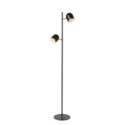 Lucide 03703/10/30 SKANSKA-LED lampa stojací 2x4W H140cm černá