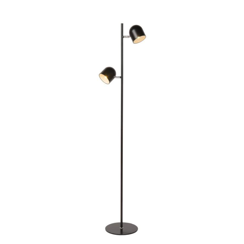 Lucide 03703/10/30 SKANSKA-LED lampa stojací 2x4W H140cm černá