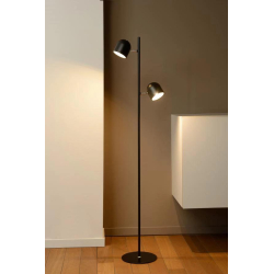 Lucide 03703/10/30 SKANSKA-LED lampa stojací 2x4W H140cm černá