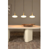 Lucide SINGALA - Pendant light - 3xE27 - Matt Gold / Brass