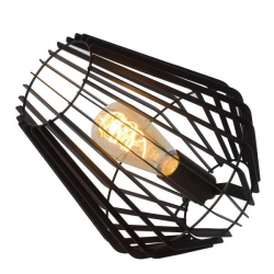 Lucide 78598/01/30 REDA stolní lampa E27/40W H27cm černá