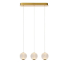 Lucide CINTRA - Pendant light - LED Dim. - 3x4,7W 2700K - Transparant