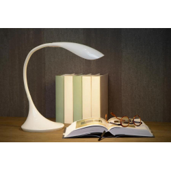 Lucide EMIL - stolní lampa - Ø 17 cm - stmívatelné - 1x4W 3000K - Bílá 18652/06/31