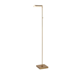 Lucide AARON - stmívaelná stojací lampa - 1x10W 2700K - zlatá