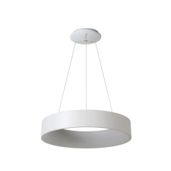 Lucide TALOWE LED - závěsné svítidlo - Ø 45,5 cm - stmívatelné - 1x39W 3000K - Bílá 46400/42/31