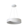 Lucide TALOWE LED - závěsné svítidlo - Ø 45,5 cm - stmívatelné - 1x39W 3000K - Bílá 46400/42/31