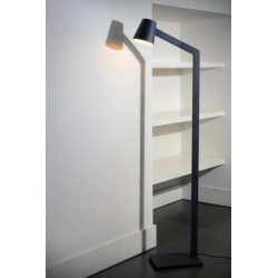 Lucide MIZUKO - stojací lampa - Ø 13 cm - Černá 20710/01/30