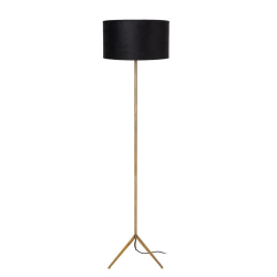 Lucide TONDO stojací lampa Ø 38 cm 1xE27 matná zlatá/mosazná