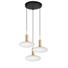 Lucide SINGALA - Pendant light - 3xE27 - Matt Gold / Brass