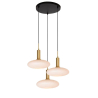 Lucide SINGALA - Pendant light - 3xE27 - Matt Gold / Brass