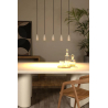 Lucide EVORA - Pendant light - ? 10 cm - 5xGU10 - Taupe