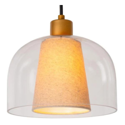 Lucide GUNHILD - Pendant light - ? 24 cm - 1xE27 - Transparant