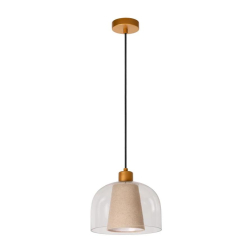 Lucide GUNHILD - Pendant light - ? 24 cm - 1xE27 - Transparant