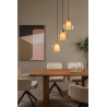 Lucide GUNHILD - Pendant light - 3xE27 - Transparant