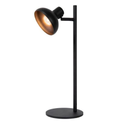 Lucide SENSAS stolní lampa Ø 18 cm 1xES111 černá