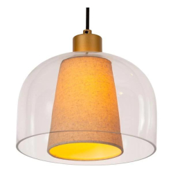 Lucide GUNHILD - Pendant light - 3xE27 - Transparant