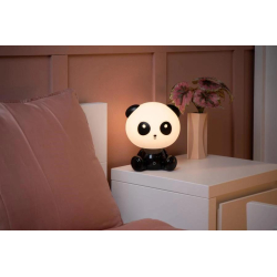 Lucide DODO PANDA dětská stolní lampa - stmívatelná - 1x3W černá