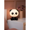 Lucide DODO PANDA dětská stolní lampa - stmívatelná - 1x3W černá