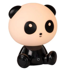 Lucide DODO PANDA dětská stolní lampa - stmívatelná - 1x3W černá