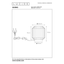 Lucide SUENO Table Lamp E14/40W růžová