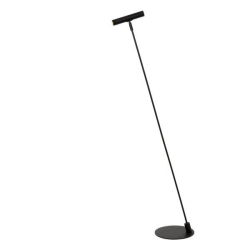 Lucide ALEC - Stojací lampa - LED - G9 - 1x3W 2700K - Včetně výměnných stínidel - Černá