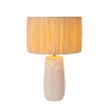 Lucide VISO - Stolní lampa - Ø 36 cm - 1xE27 - Bílá