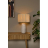 Lucide VISO - Stolní lampa - Ø 36 cm - 1xE27 - Bílá