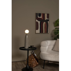 Lucide FIGARO - Stolní lampa - Ø 12 cm - 1xG9 - Šedá