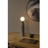 Lucide FIGARO - Stolní lampa - Ø 12 cm - 1xG9 - Šedá