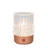 Lucide LILI - Nabíjecí stolní lampa - Baterie/baterie - Ø 8 cm - LED Dim to warm - 1x3W 2700K/3000K - Copper - Set of 3