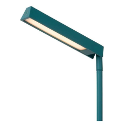 Lucide LAVALE - Stojací lampa na čtení - LED Dim. - 1x3W 2700K - Tyrkys