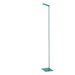 Lucide LAVALE - Stojací lampa na čtení - LED Dim. - 1x3W 2700K - Tyrkys