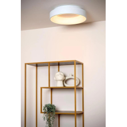 Lucide MIRAGE - Zapuštěné stropní svítidlo - Ø 45 cm - LED Rozm. - 1x33W 2700K - Bílá