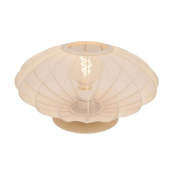 Lucide CORINA - Stolní lampa - Ø 40 cm - 1xE27 - Smetanová