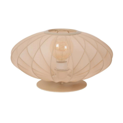 Lucide CORINA - Stolní lampa - Ø 40 cm - 1xE27 - Smetanová