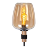 Lucide ILONA - Stojací lampa - Ø 34 cm - 1xE27 - Amber