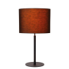 Lucide MAYA - Stolní lampa - Ø 26 cm - 1xE27 - Černá