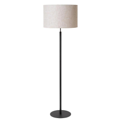 Lucide MAYA - Stojací lampa - Ø 45 cm - 1xE27 - Krémová