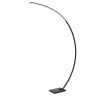 Lucide CURVE - Stojací lampa Arc - LED Dim. - 1x15W 2700K - Černá