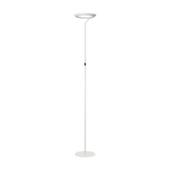 Lucide CELESTE - Stojací lampa - Ø 28 cm - LED Rozm. - 1x21W 2700K - Bílá