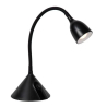 Lucide MILO - Stolní lampa - Ø 12,8 cm - LED - 1x3,2W 3000K - Černá