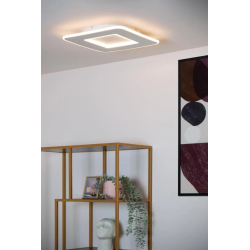 Lucide AXELLE - Zapuštěné stropní svítidlo - LED Dim. - 1x24W 2700K - 3 StepDim - Bílá