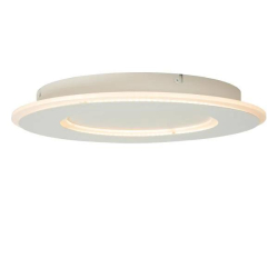 Lucide AXELLE - Zapuštěné stropní svítidlo - Ø 39,6 cm - LED Rozm. - 1x24W 2700K - 3 StepDim - Bílá