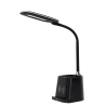 Lucide PENNY - Stolní lampa - LED Dim. - 1x4,7W 3000K - S bezdrátovou nabíječkou - Černá