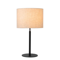 Lucide MAYA - Stolní lampa - Ø 26 cm - 1xE27 - Smetanová