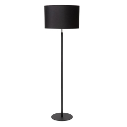 Lucide MAYA - Stojací lampa - Ø 45 cm - 1xE27 - Černá