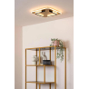 Lucide ANDREAS - Zapuštěné stropní svítidlo - LED - 1x30W 2700K - Matt Gold / Mosaz