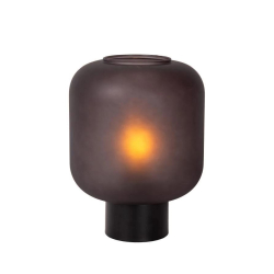 Lucide ELOISE - Stolní lampa - Ø 21 cm - 1xE27 - Černá