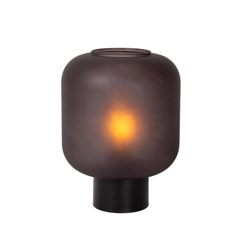 Lucide ELOISE - Stolní lampa - Ø 21 cm - 1xE27 - Černá